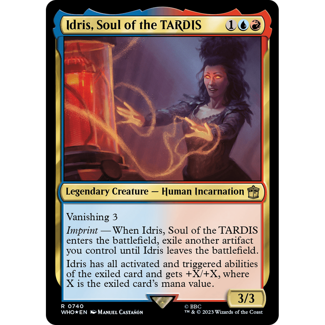 Idris, Soul of the TARDIS (Surge Foil) (WHO-740) - Doctor Who Foil