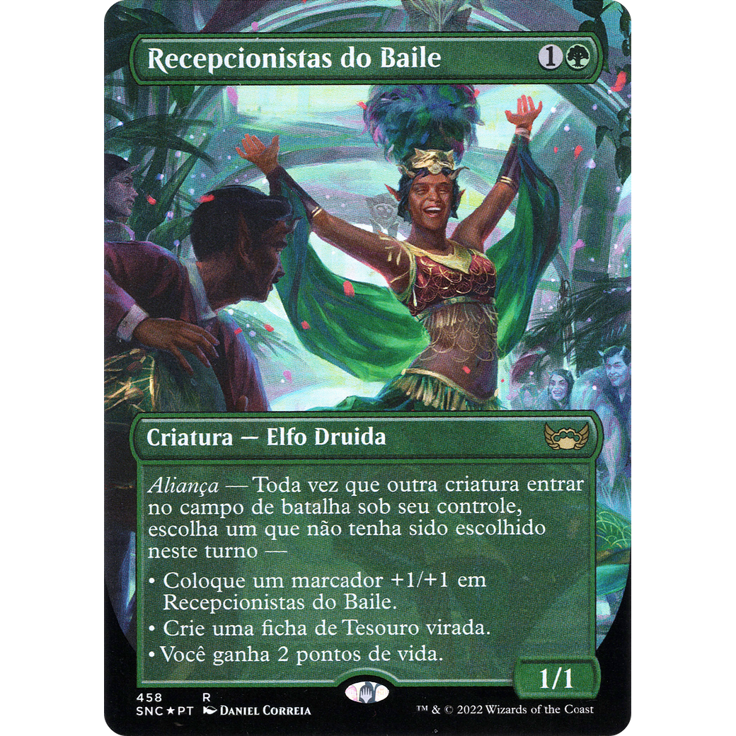 Gala Greeters (Portuguese) (UMP-458) - Streets of New Capenna (Borderless) Foil