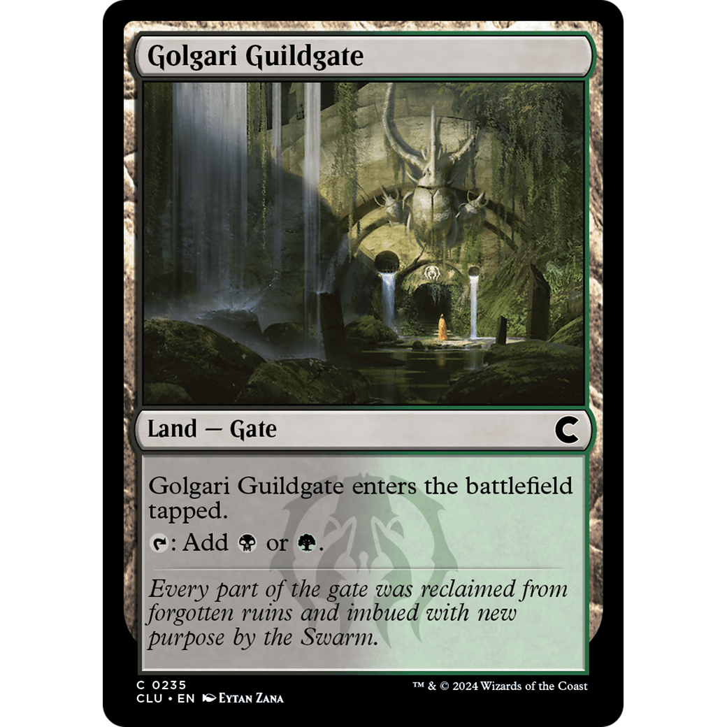Golgari Guildgate (CLU-235) - Ravnica: Clue Edition