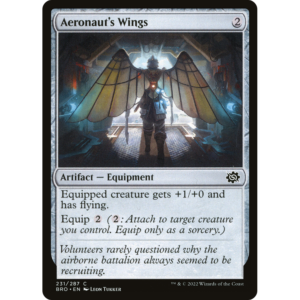Aeronaut's Wings (BRO-231) - The Brothers' War