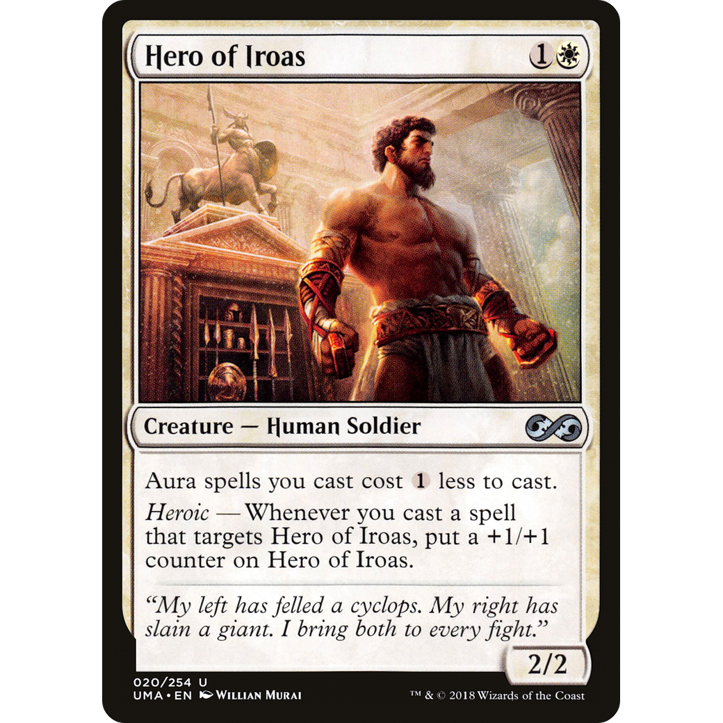 Hero of Iroas (UMA-020) - Ultimate Masters Foil