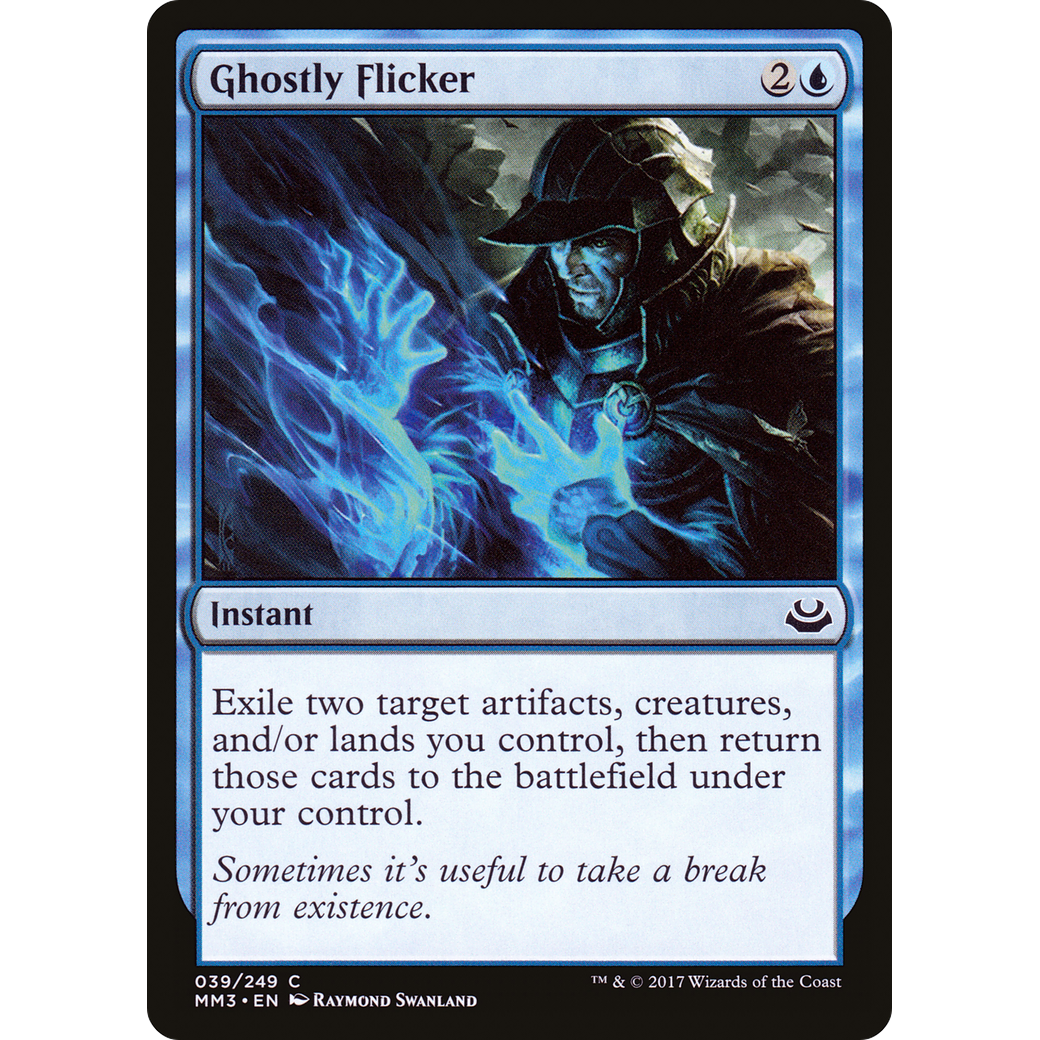 Ghostly Flicker (MM3-039) - Modern Masters 2017 Foil
