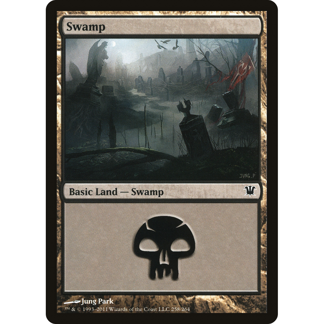 Swamp (258) (ISD-258) - Innistrad Foil