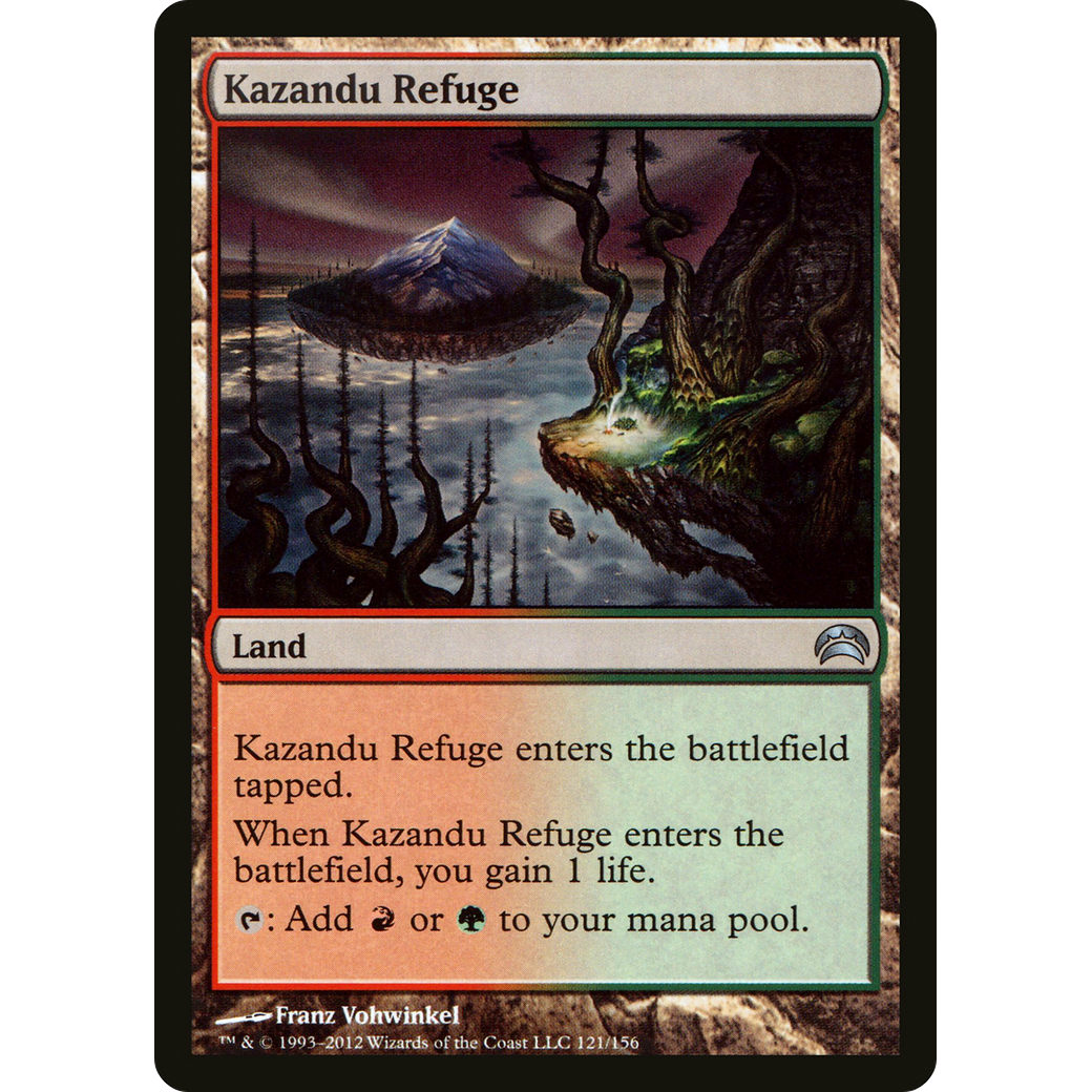 Kazandu Refuge (PC2-121) - Planechase 2012