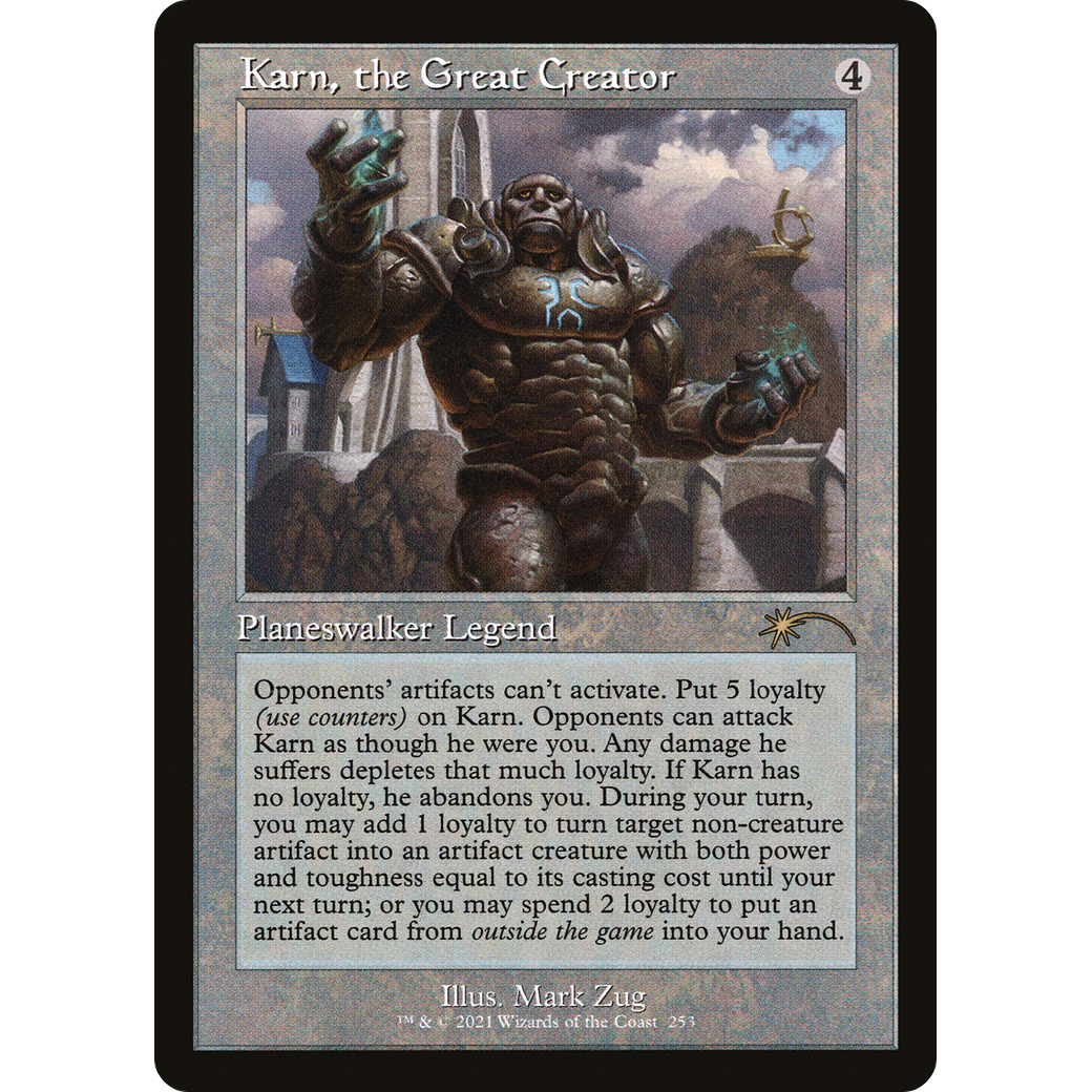 Karn, the Great Creator (SLD-253) - Secret Lair Drop