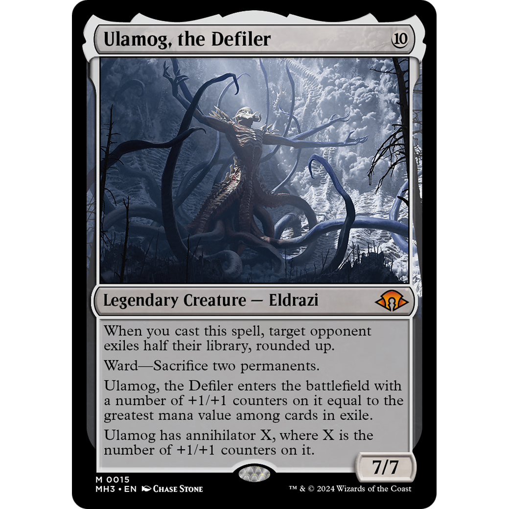 Ulamog, the Defiler (MH3-015) - Modern Horizons 3 Foil