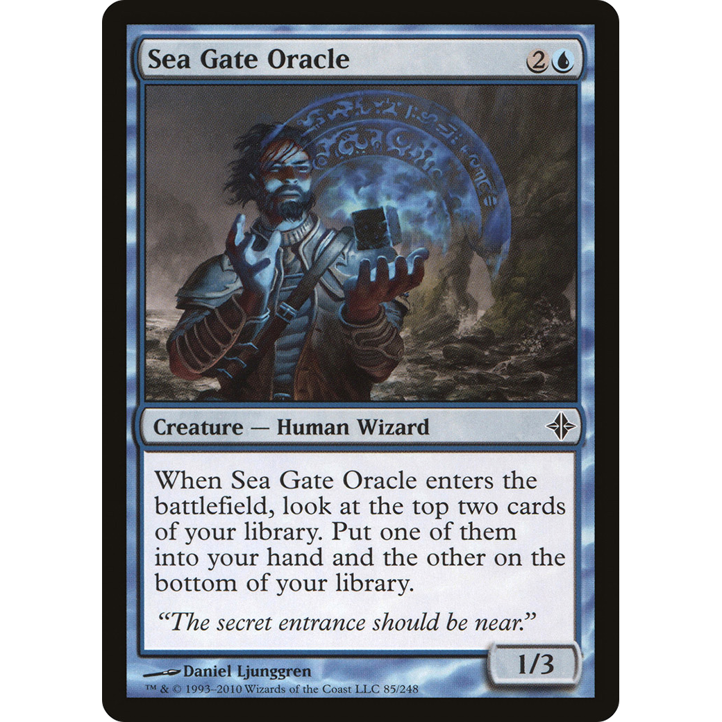 Sea Gate Oracle (ROE-085) - Rise of the Eldrazi