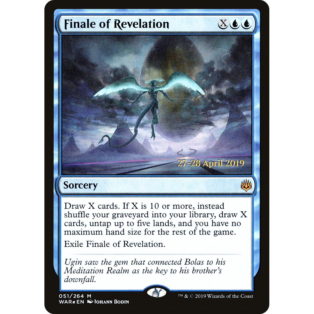 Finale of Revelation (PRE-051) - War of the Spark Promos Foil