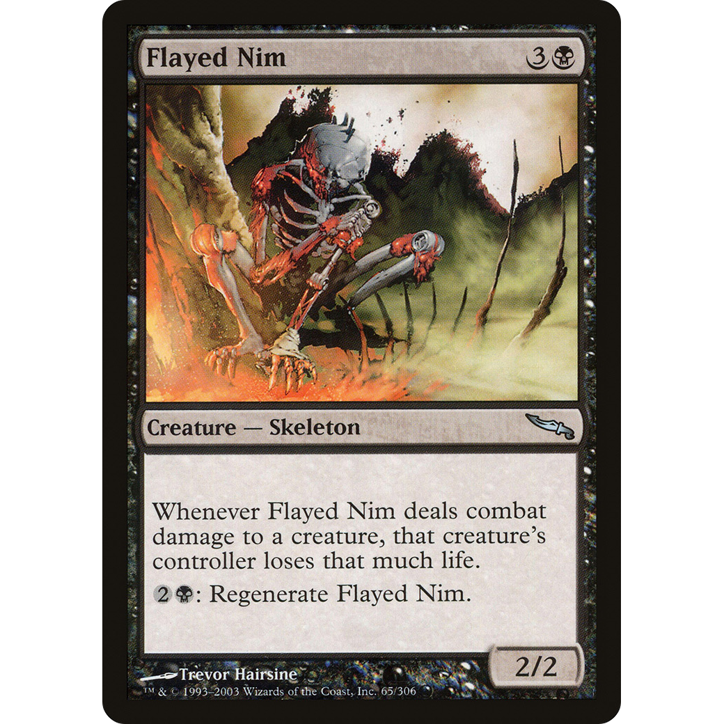 Flayed Nim (MRD-065) - Mirrodin Foil