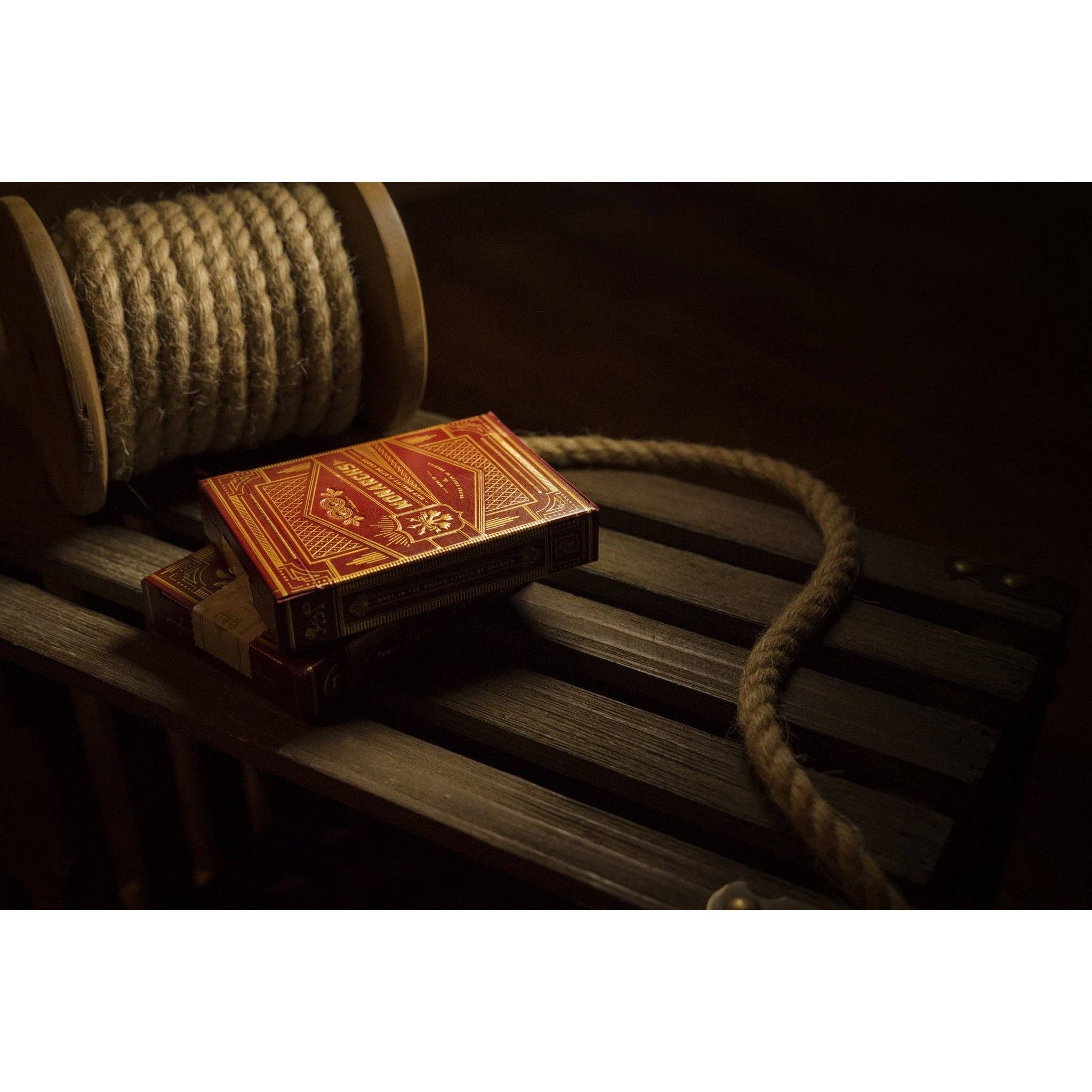 Red Monarch Playing Cards