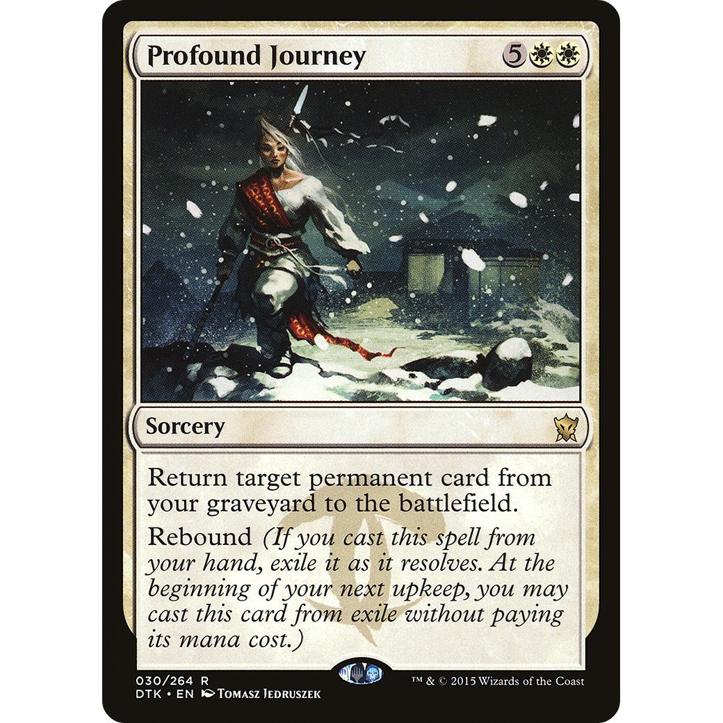 Profound Journey (DTK-030) - Dragons of Tarkir Foil