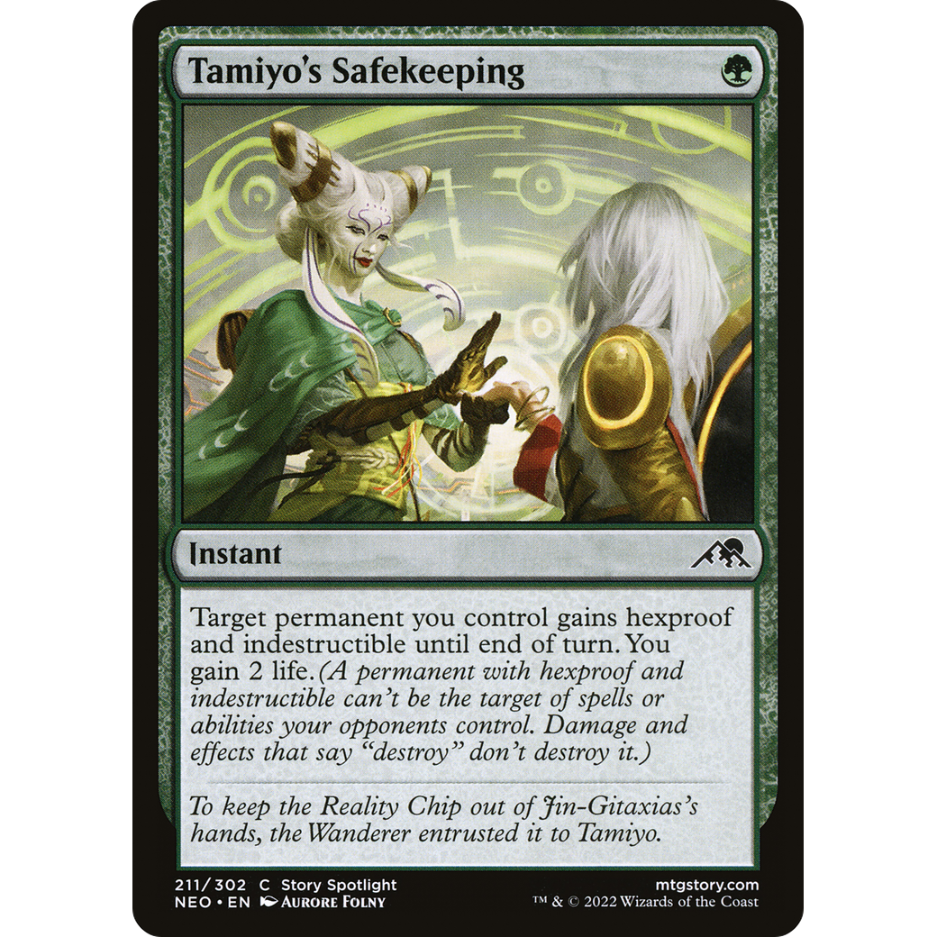 Tamiyo's Safekeeping (NEO-211) - Kamigawa: Neon Dynasty