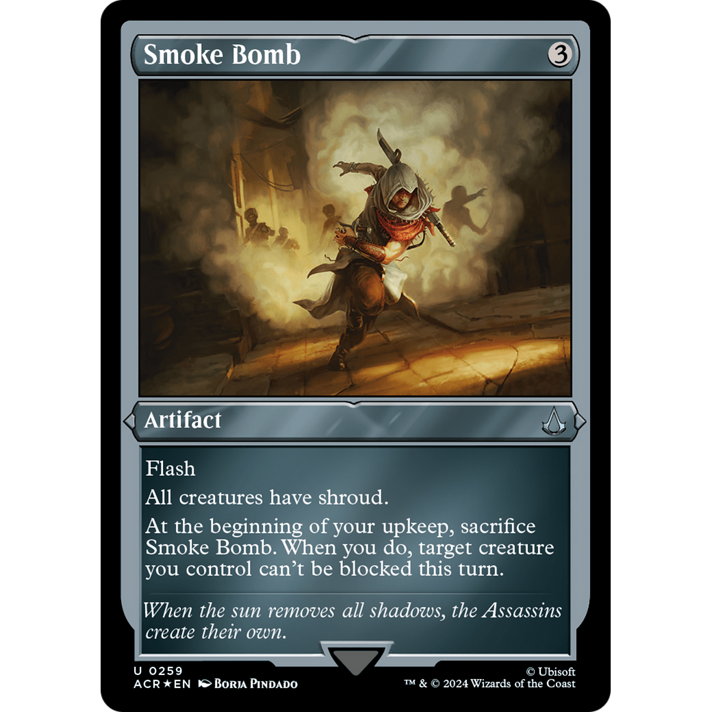 Smoke Bomb (ACR-259) - Assassin's Creed Etched Foil
