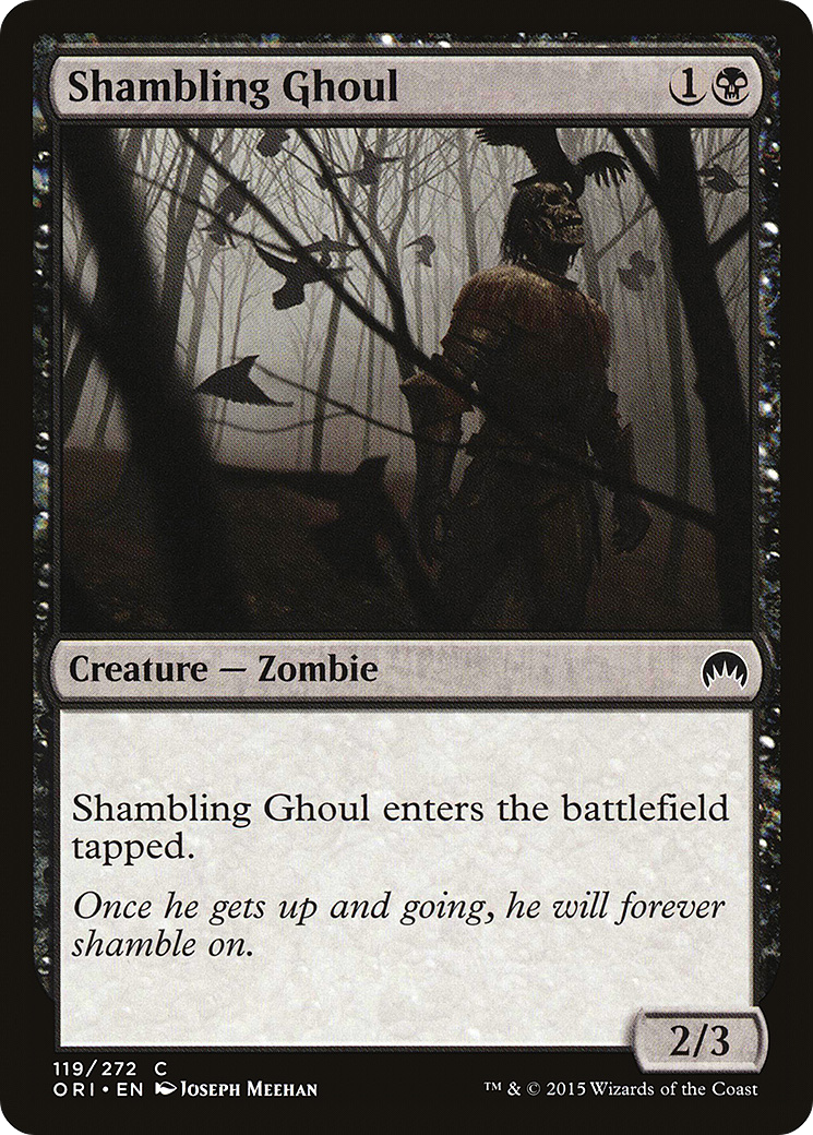 Shambling Ghoul (ORI-119) - Magic Origins Foil