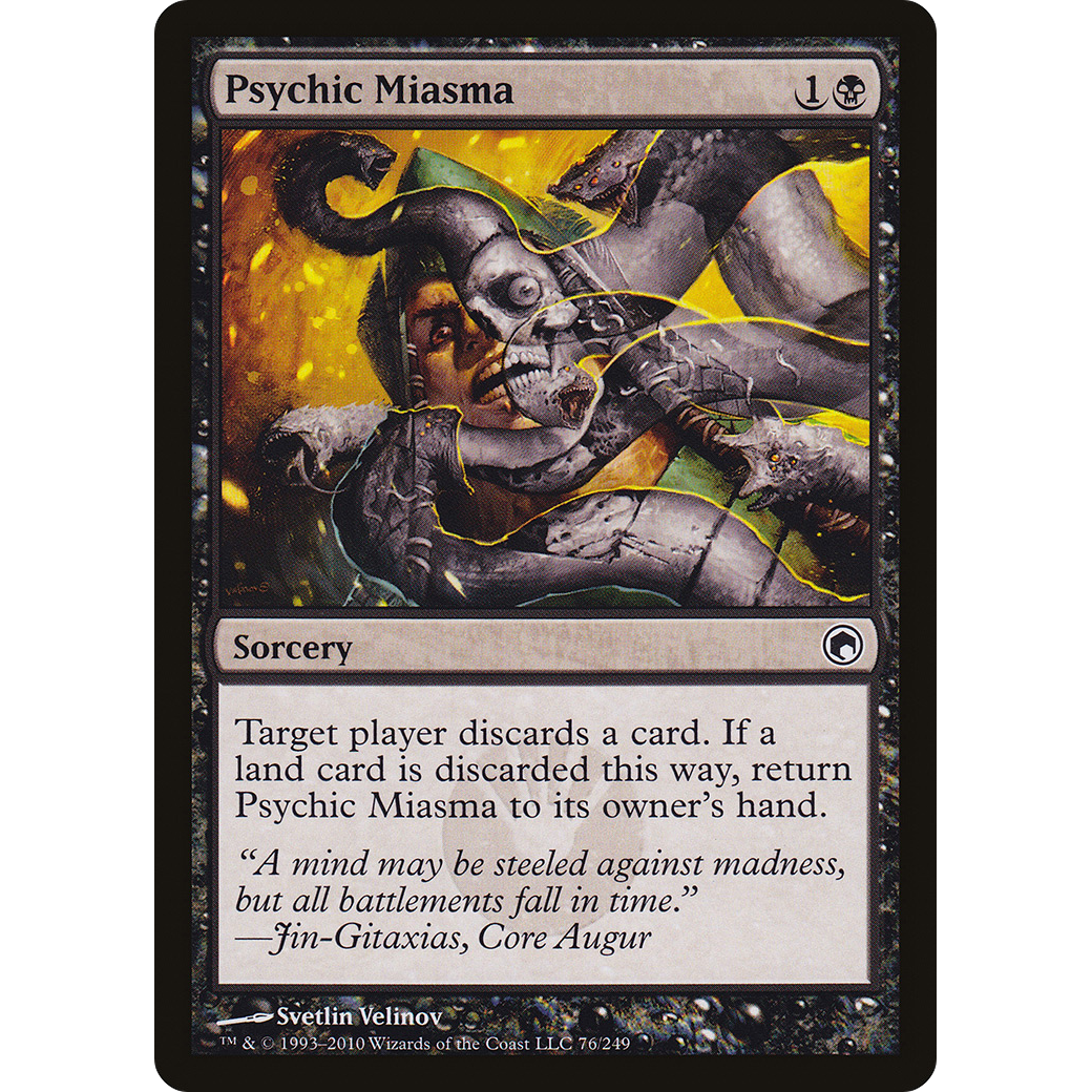 Psychic Miasma (SOM-076) - Scars of Mirrodin