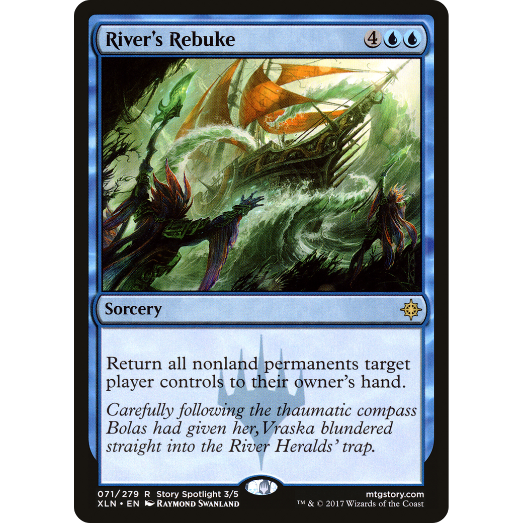 River's Rebuke (XLN-071) - Ixalan Foil