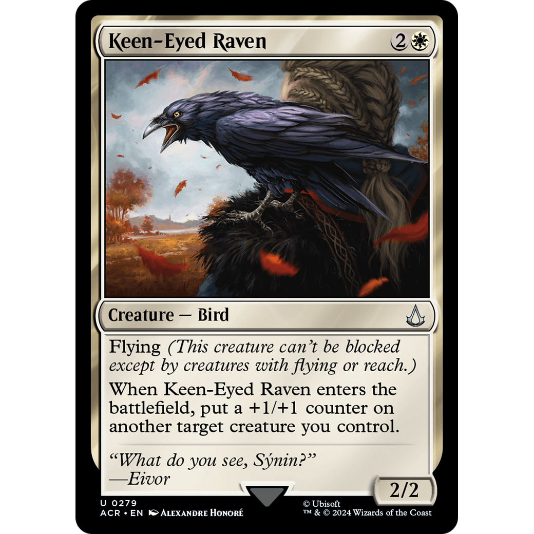 Keen-Eyed Raven (ACR-279) - Assassin's Creed