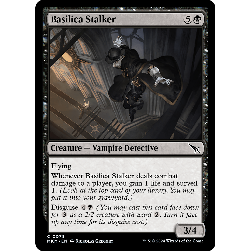 Basilica Stalker (MKM-078) - Murders at Karlov Manor Foil