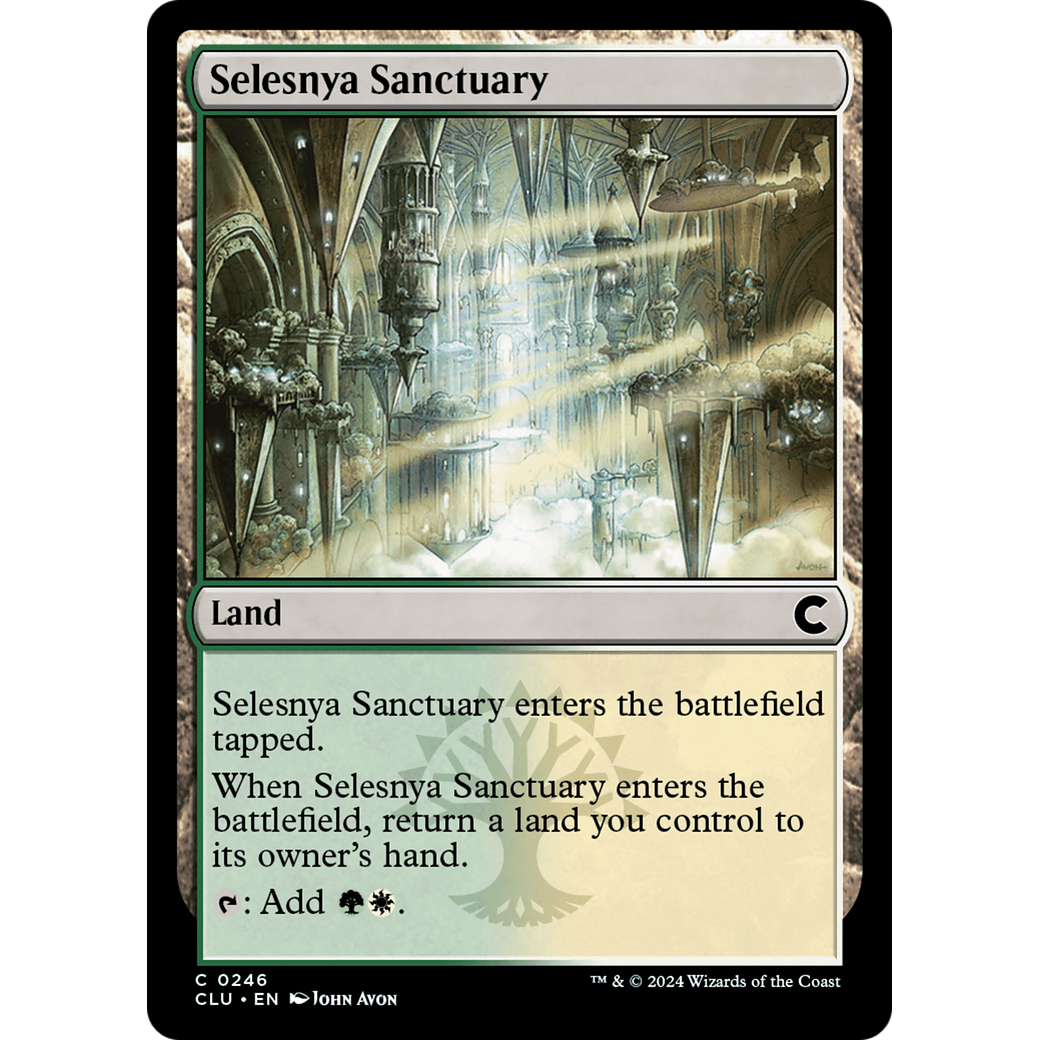 Selesnya Sanctuary (CLU-246) - Ravnica: Clue Edition