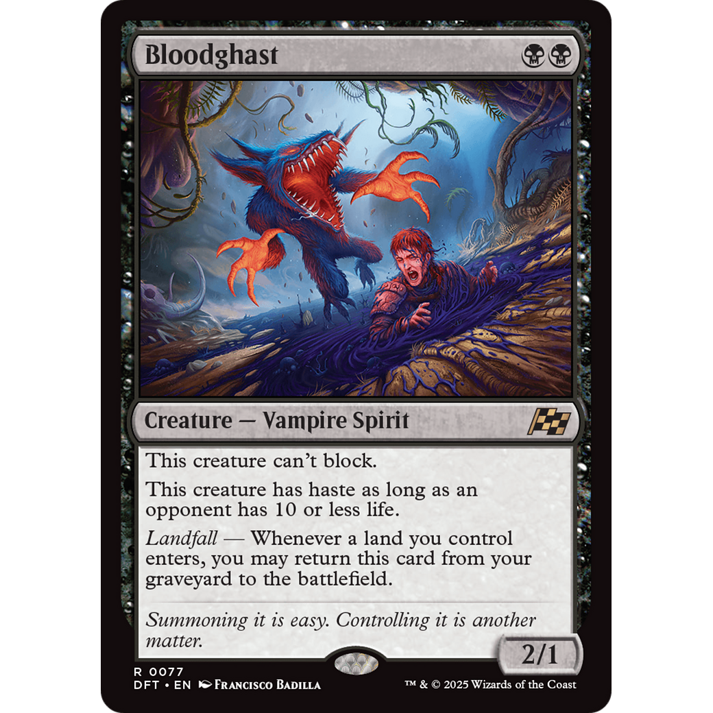 Bloodghast (DFT-077) - Aetherdrift Foil