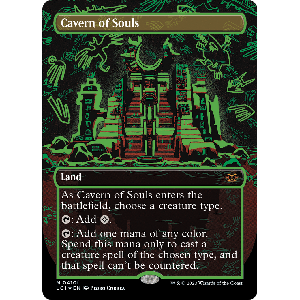 Cavern of Souls (LCI-410F) - The Lost Caverns of Ixalan (Borderless) Foil
