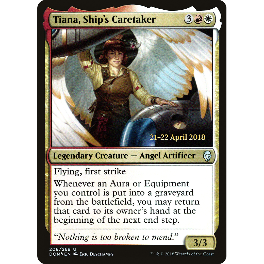 Tiana, Ship's Caretaker (PRE-208) - Dominaria Promos Foil