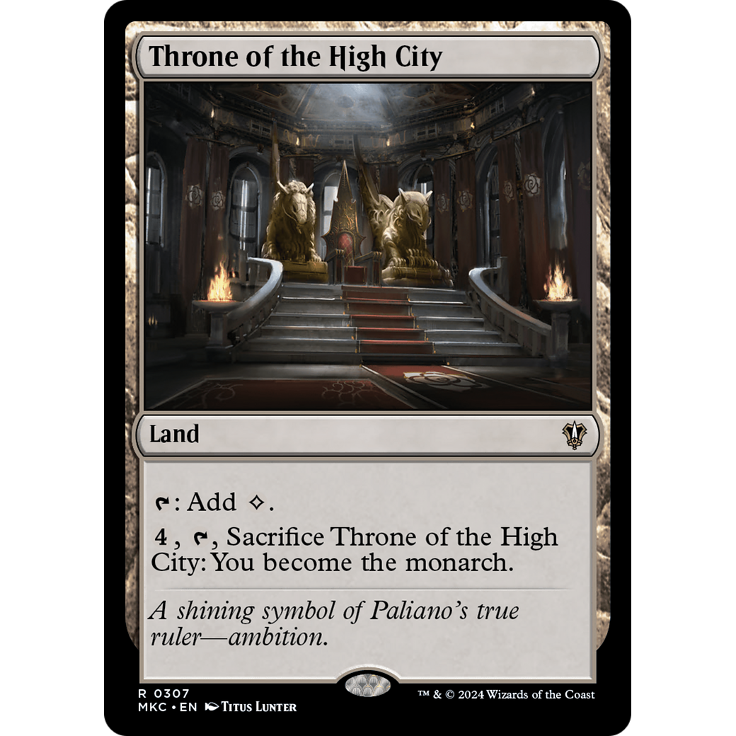 Throne of the High City (MKC-307) - Murders at Karlov Manor Commander