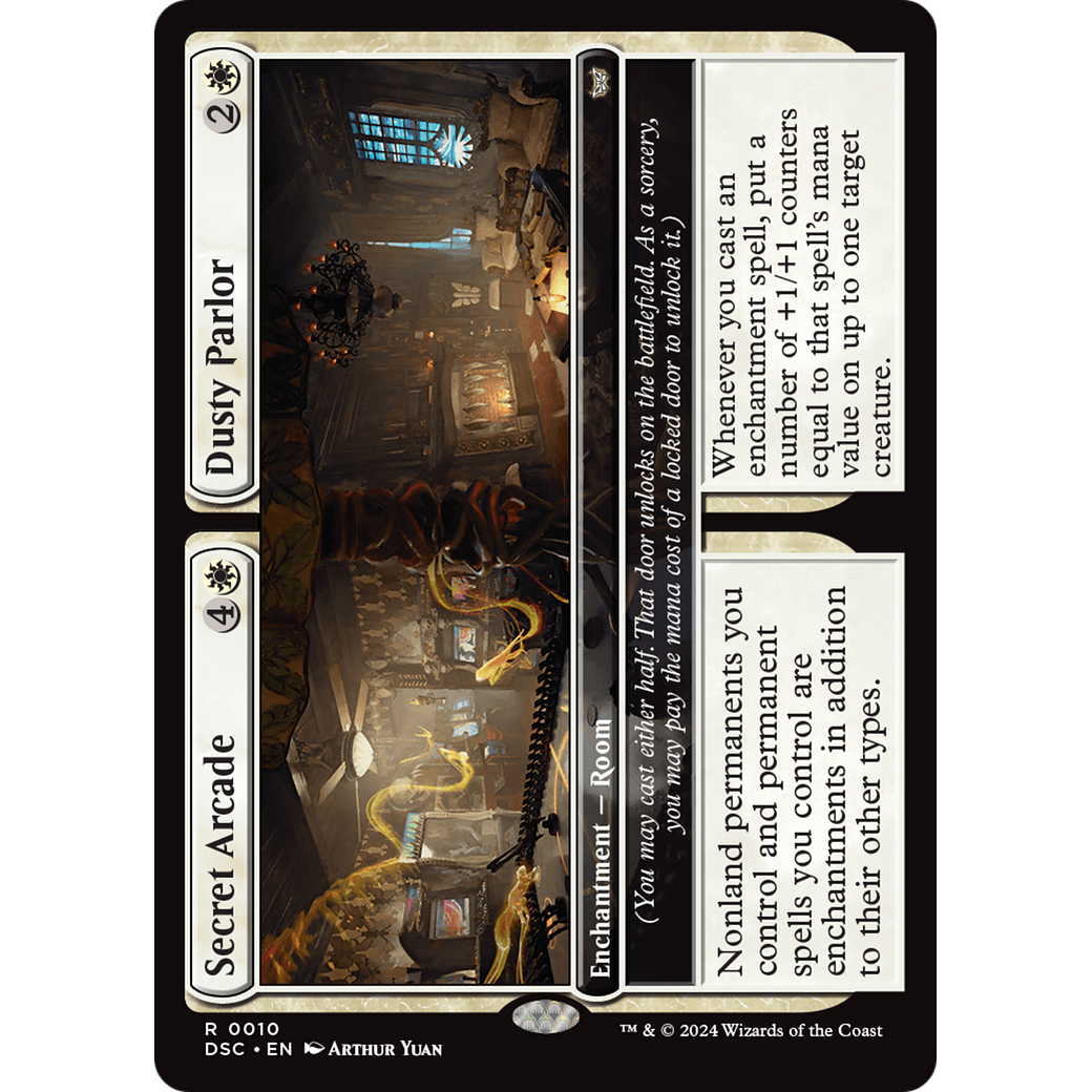 Secret Arcade // Dusty Parlor (DSC-010) - Duskmourn: House of Horror Commander