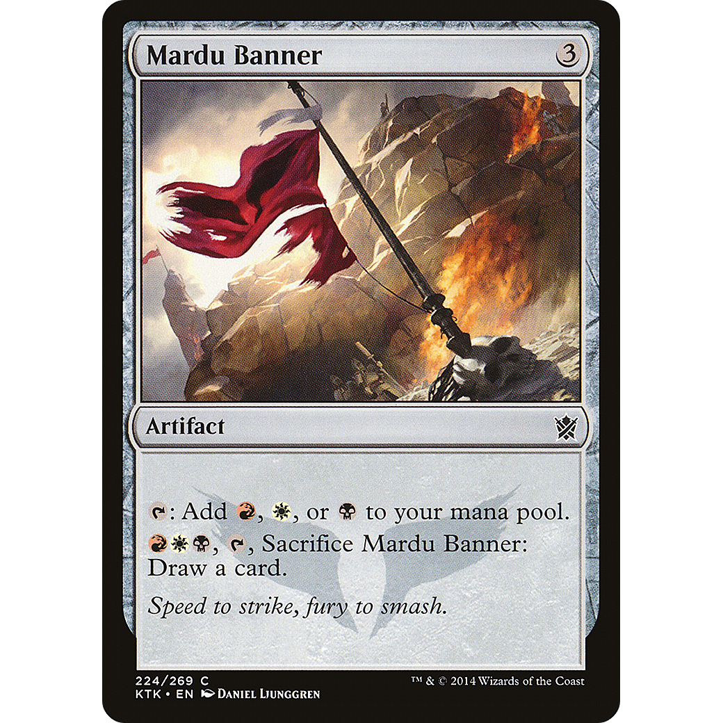 Mardu Banner (KTK-224) - Khans of Tarkir