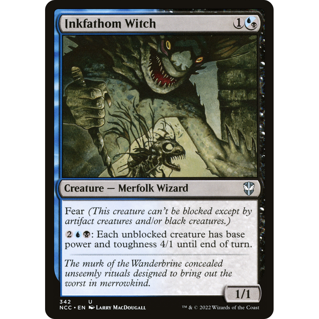 Inkfathom Witch (NCC-342) - New Capenna Commander
