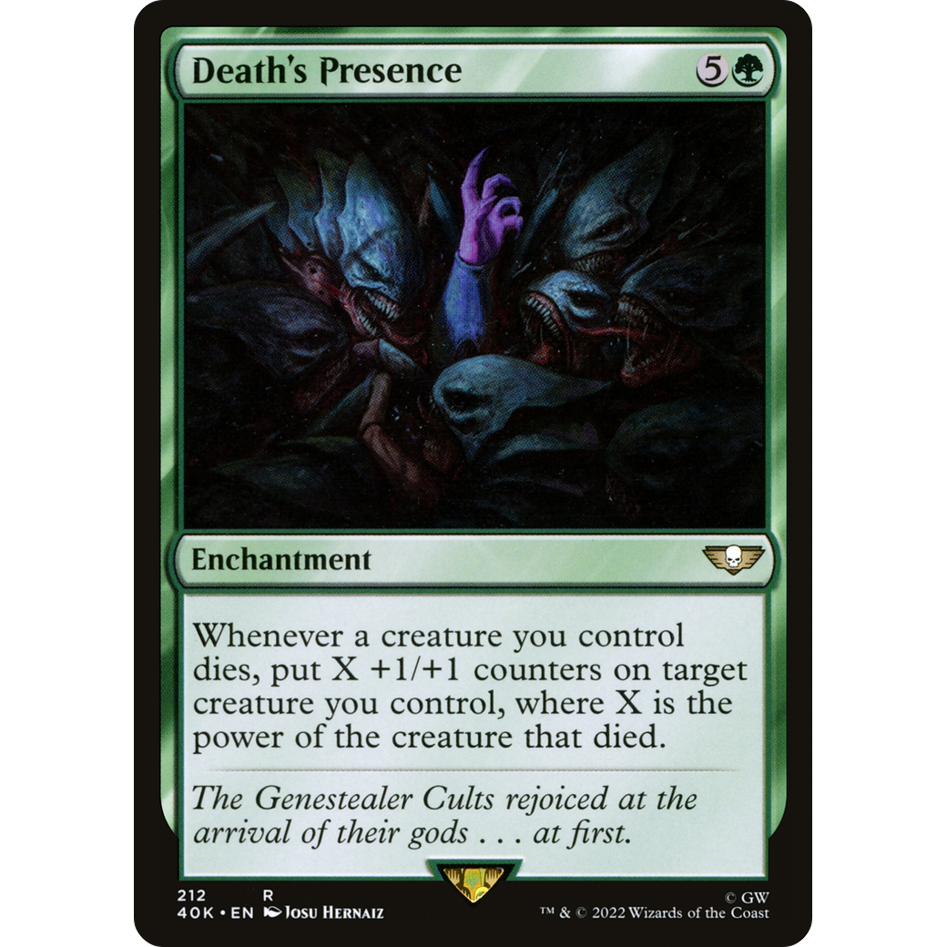 Death's Presence (40K-212) - Warhammer 40,000 Commander