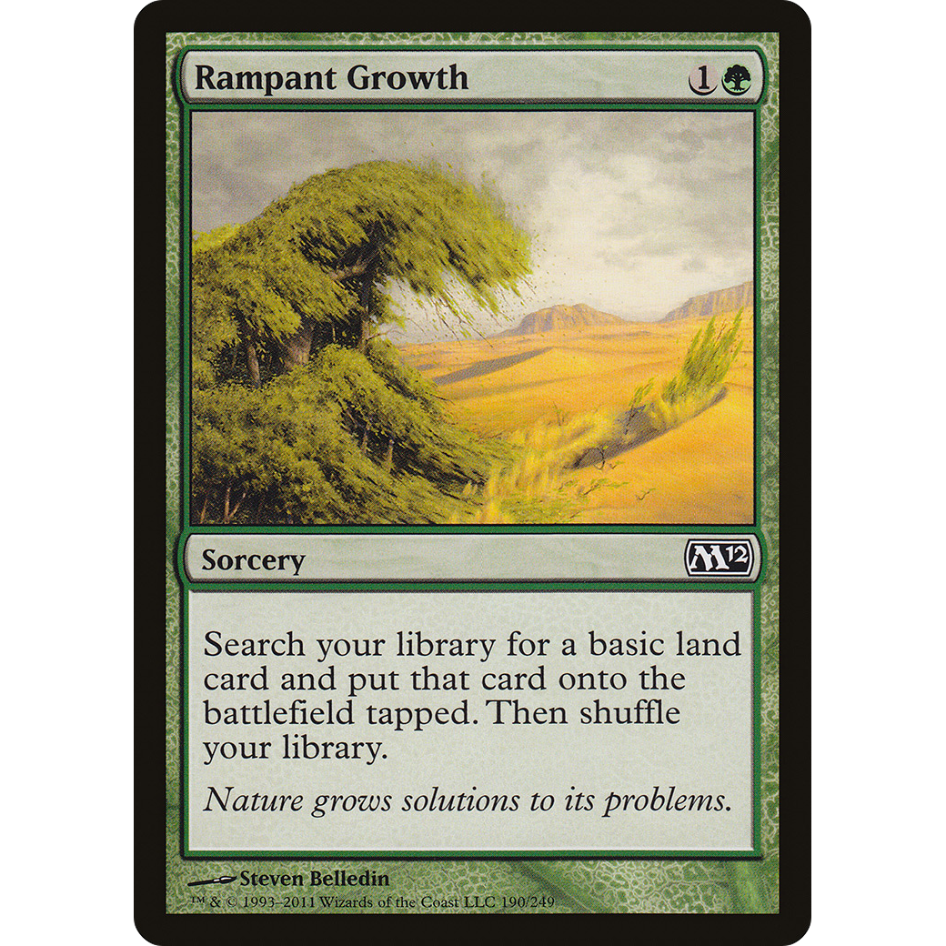 Rampant Growth (M12-190) - Magic 2012