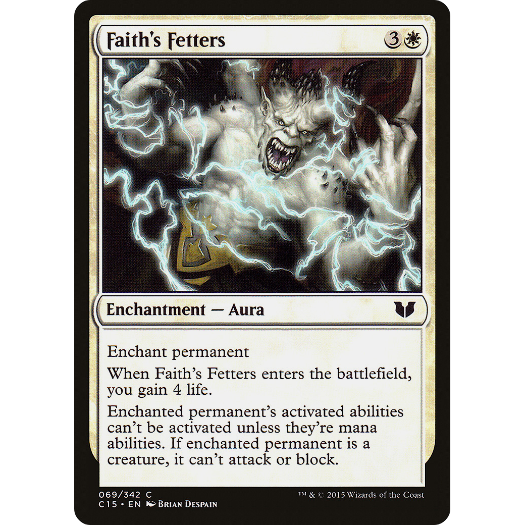 Faith's Fetters (C15-069) - Commander 2015