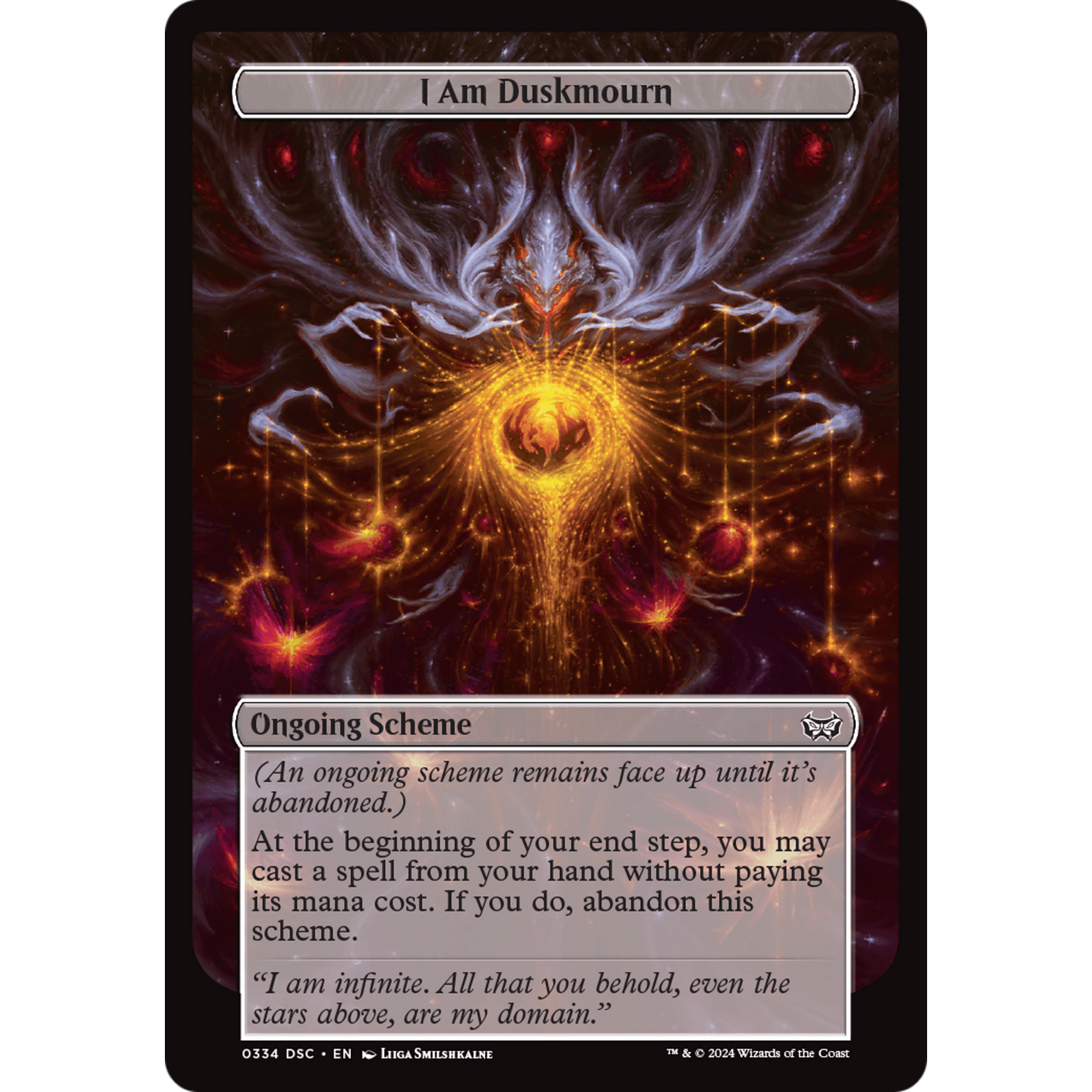 I Am Duskmourn (A:DSC-334) - Duskmourn: House of Horror Commander