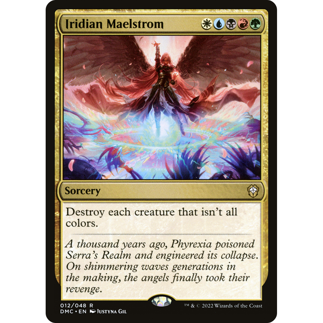 Iridian Maelstrom (DMC-012) - Dominaria United Commander