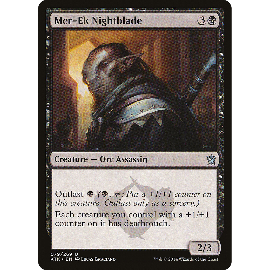 Mer-Ek Nightblade (KTK-079) - Khans of Tarkir Foil