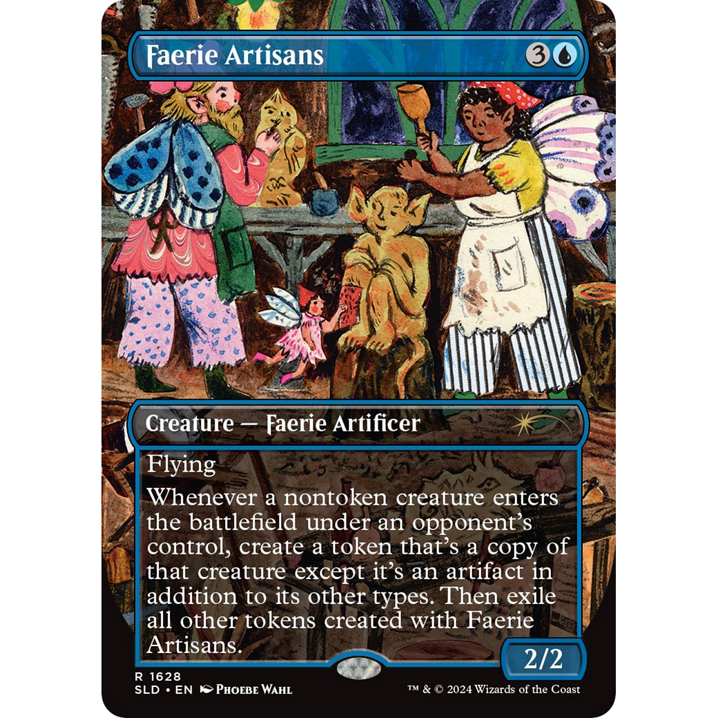 Faerie Artisans (SLD-1628) - Secret Lair Drop (Borderless)