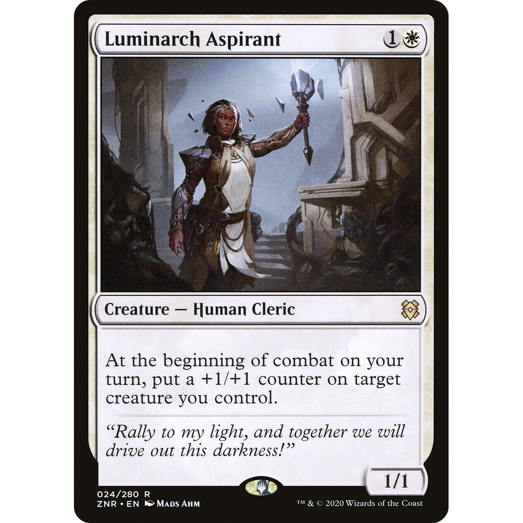 Luminarch Aspirant (ZNR-024) - Zendikar Rising Foil