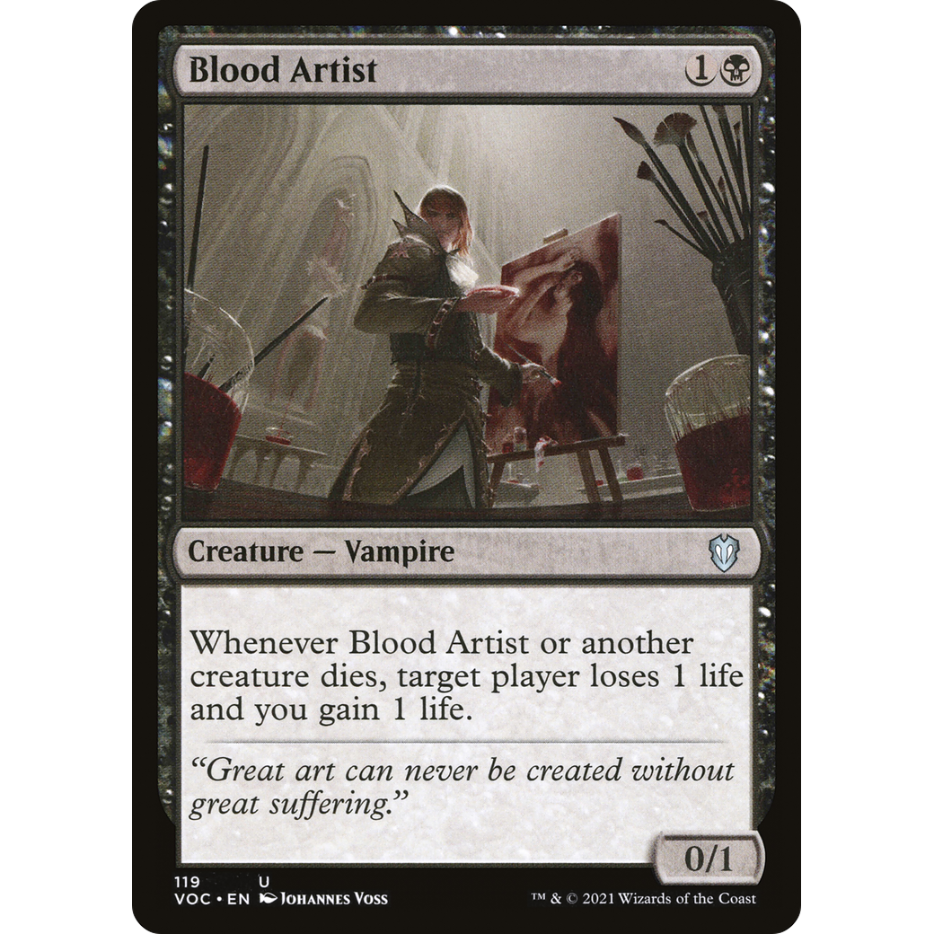 Blood Artist (VOC-119) - Crimson Vow Commander
