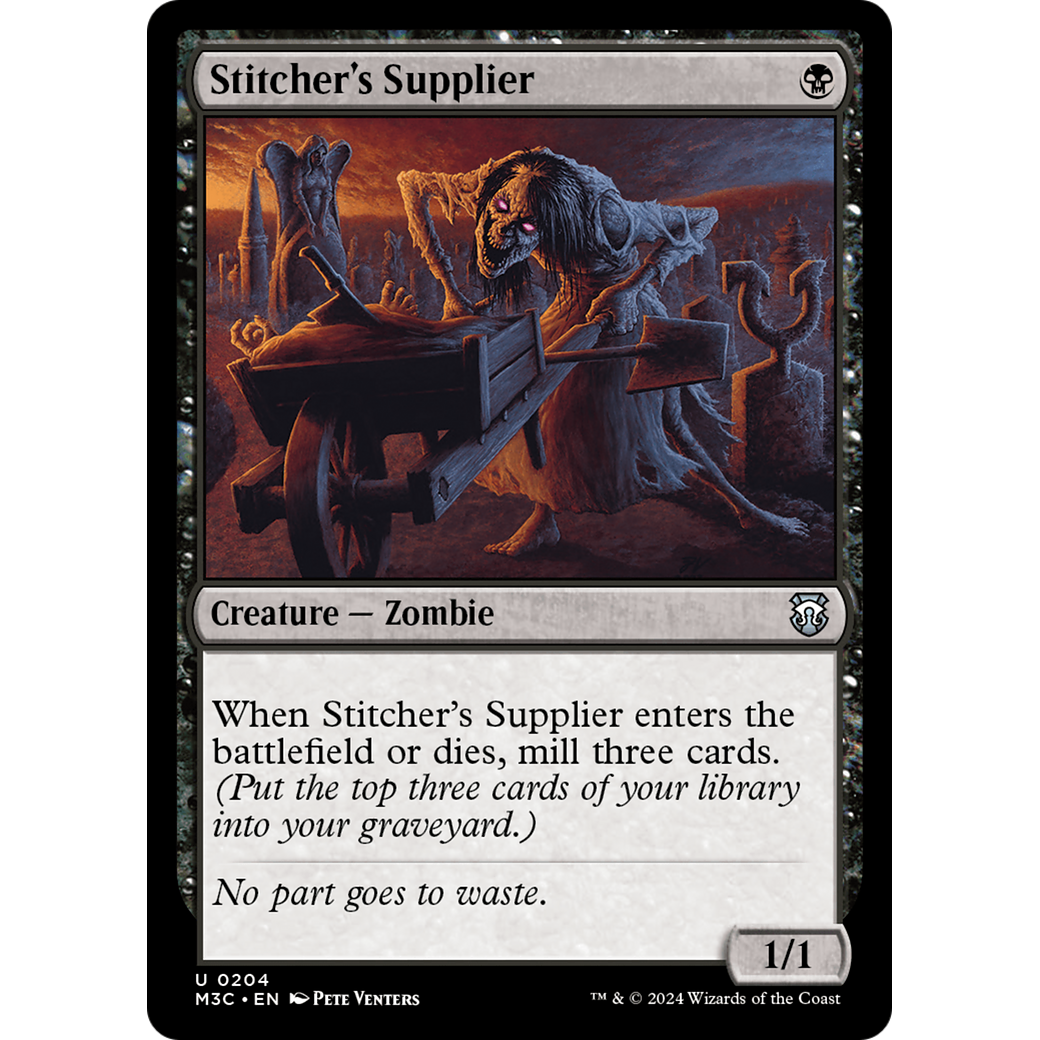 Stitcher's Supplier (M3C-204) - Modern Horizons 3 Commander Foil