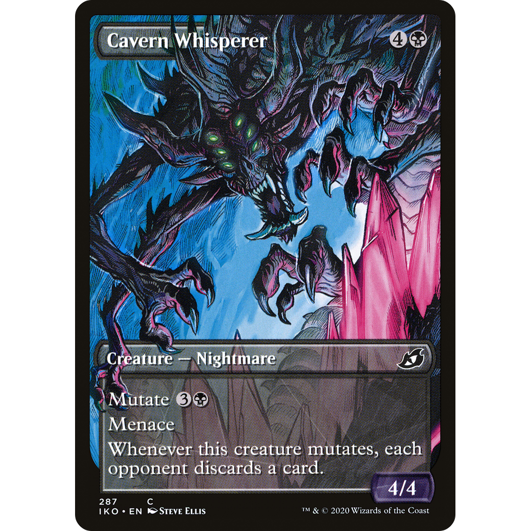 Cavern Whisperer (Showcase) (IKO-287) - Ikoria: Lair of Behemoths: (Showcase) Foil
