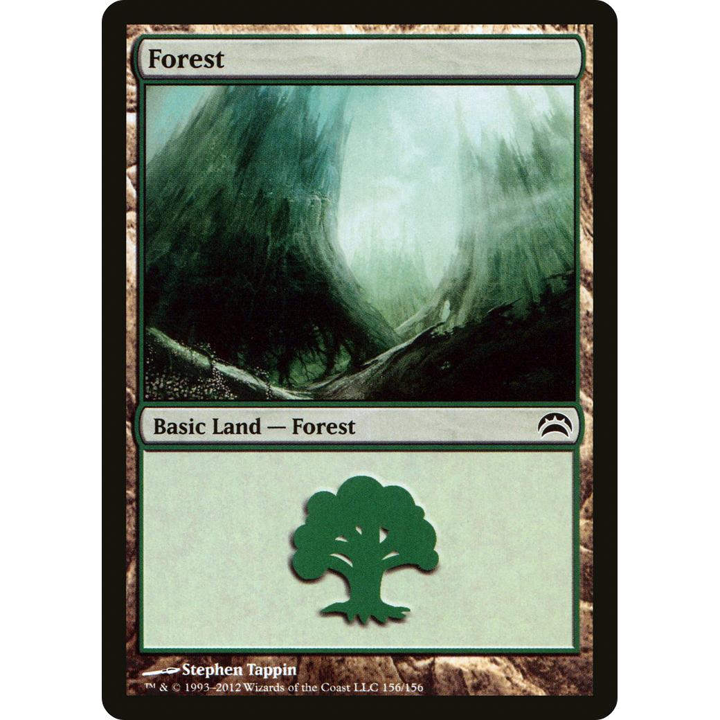 Forest (PC2-156) - Planechase 2012 Foil