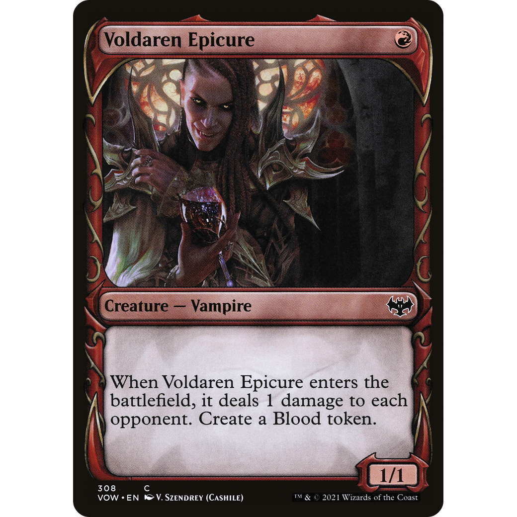 Voldaren Epicure (Showcase) (VOW-308) - Innistrad: Crimson Vow: (Showcase)