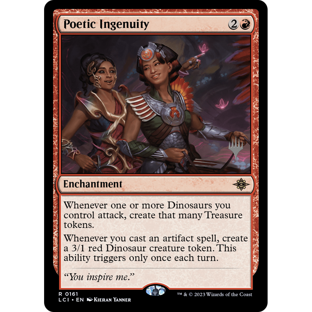 Poetic Ingenuity (PPLCI-161P) - The Lost Caverns of Ixalan Promos