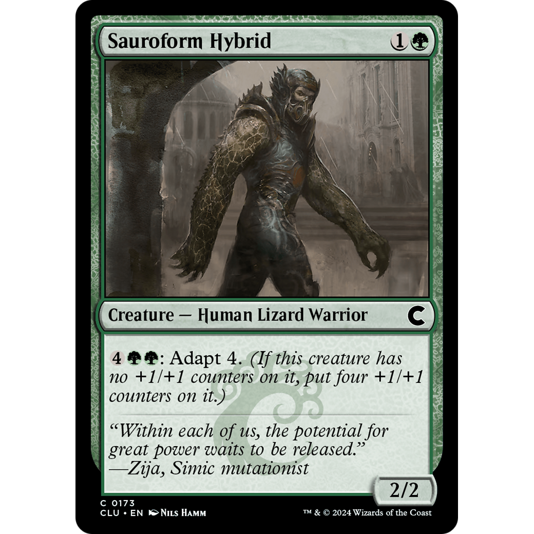Sauroform Hybrid (CLU-173) - Ravnica: Clue Edition