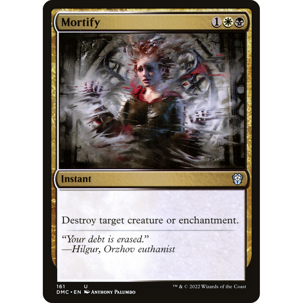 Mortify (DMC-161) - Dominaria United Commander
