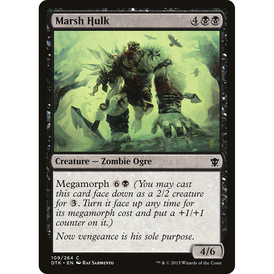 Marsh Hulk (DTK-109) - Dragons of Tarkir Foil