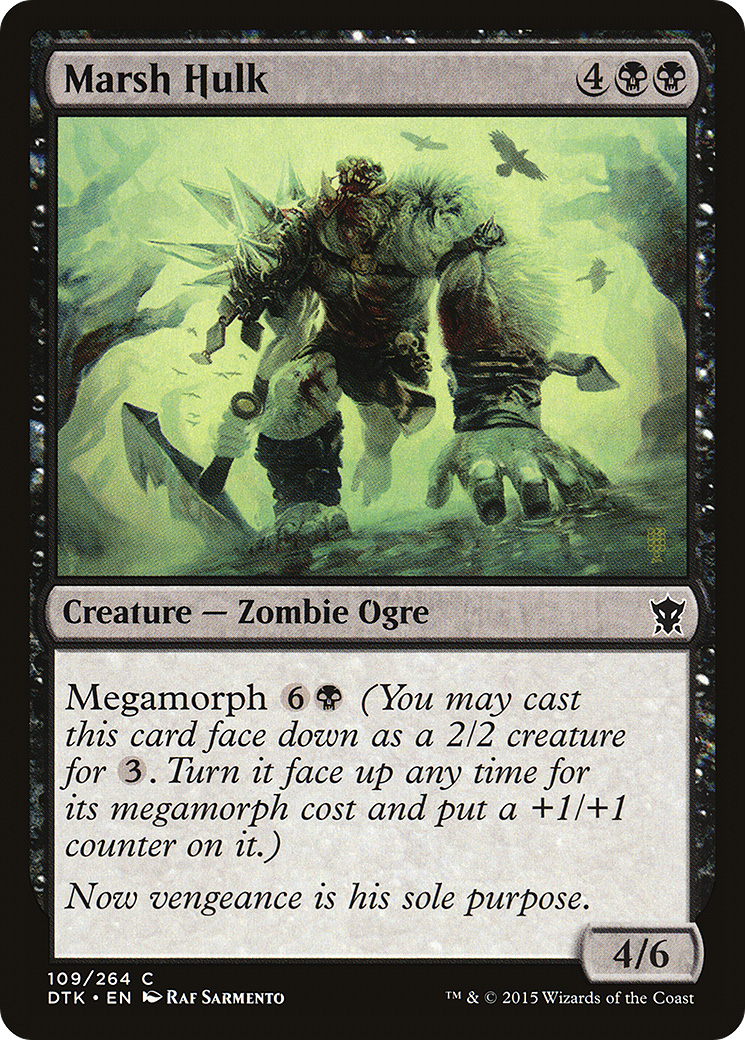 Marsh Hulk (DTK-109) - Dragons of Tarkir Foil