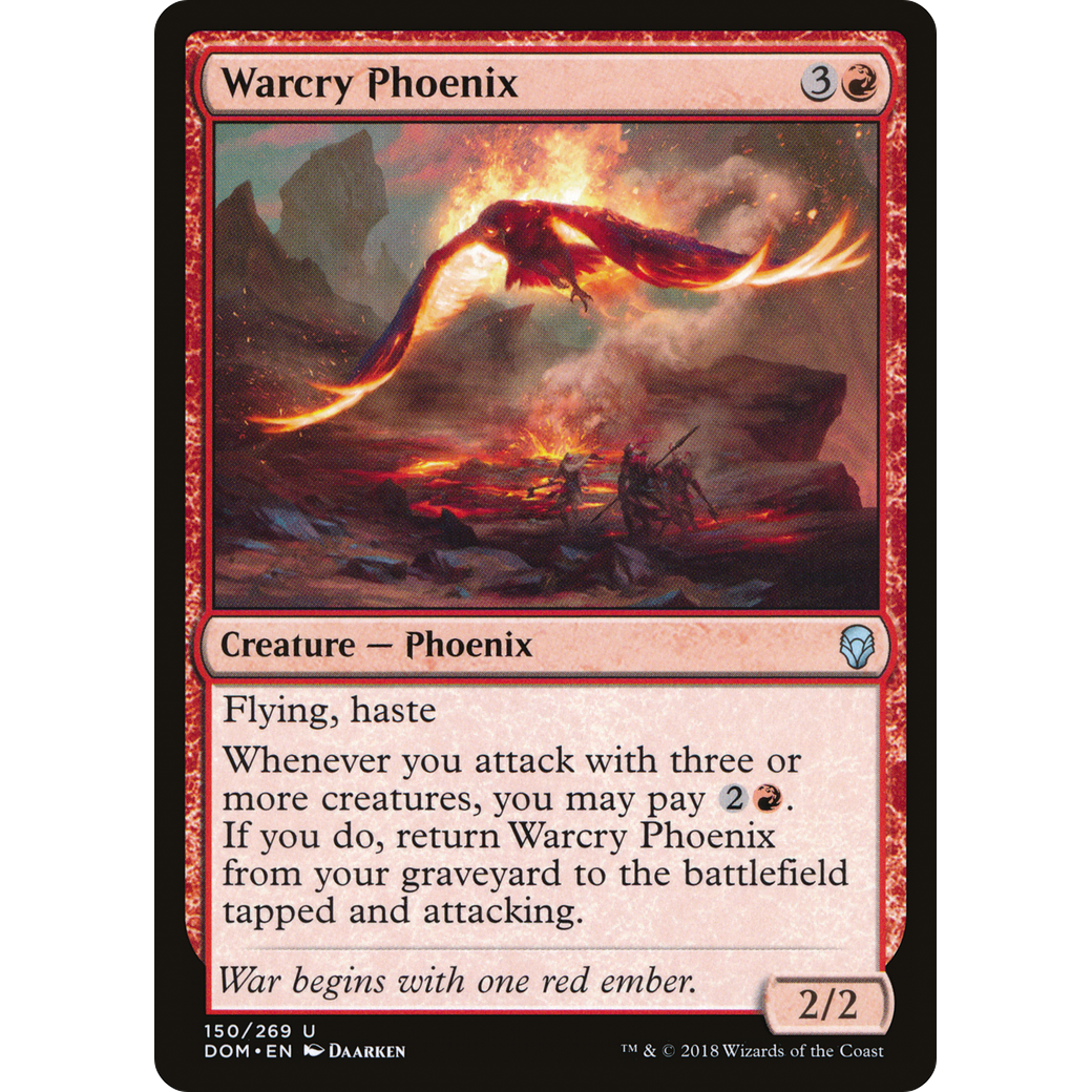 Warcry Phoenix (DOM-150) - Dominaria