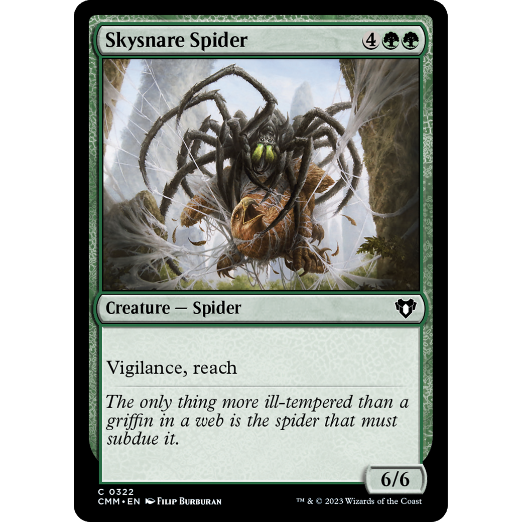 Skysnare Spider (CMM-322) - Commander Masters Foil